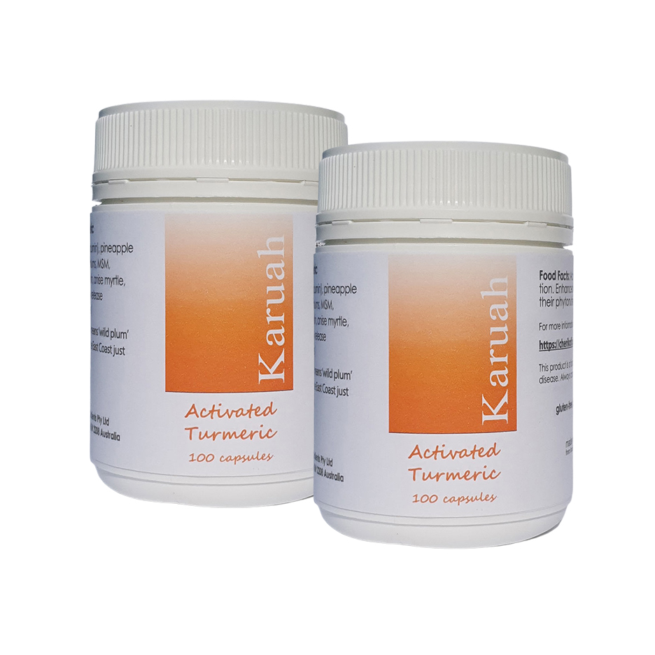 Karuah Activated Turmeric with phytonutrient rich wild foods